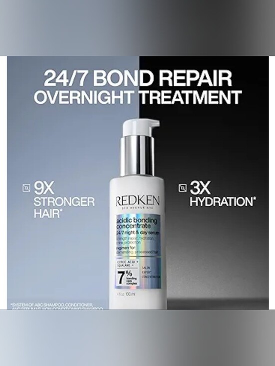 Redken Other - Redken Acidic Bonding Concentrate 24/7 Night & Day Serum For Damaged Hair 3.4oz